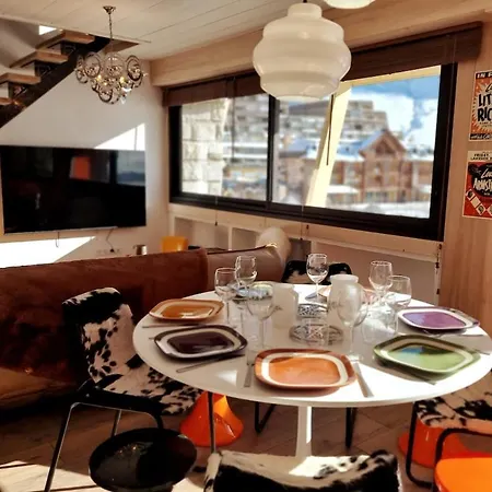 Le Flocon-duplex Face Aux Pistes Appartement
