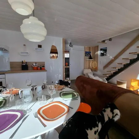 Lejlighed Le Flocon-duplex Face Aux Pistes La Mongie