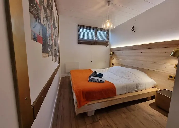 アパート Le Flocon-duplex Face Aux Pistes *