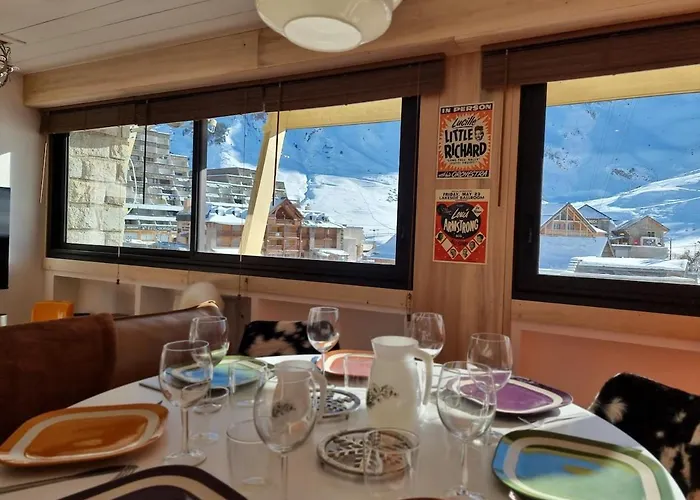 Le Flocon-duplex Face Aux Pistes アパート ラ・モンジー