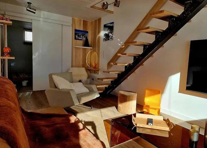 Le Flocon-duplex Face Aux Pistes * ラ・モンジー